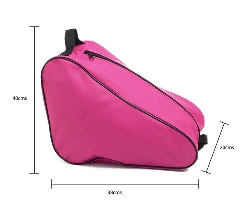 Bolso para patines con diseño  - Color: Fucsia