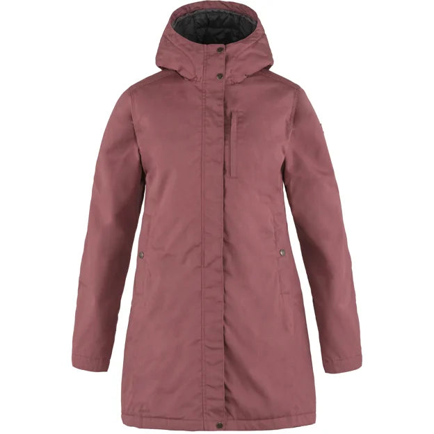 Parka Mujer Kiruna Padded - Color: Port