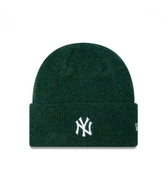 Knit New York Yankees MLB Wide Cuff Beanie  - Color: Verde