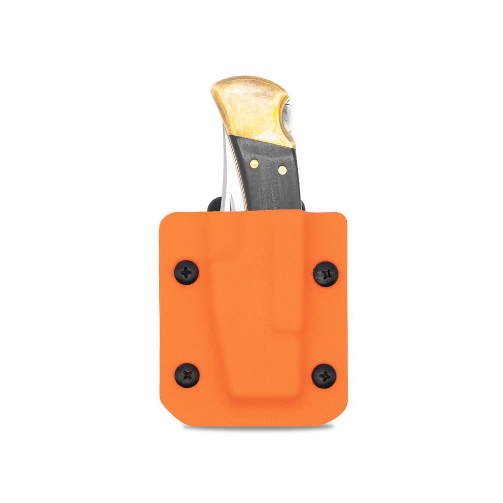 Miniatura Funda Kydex para el cuchillo plegable Buck 110/112 - Color: Naranja