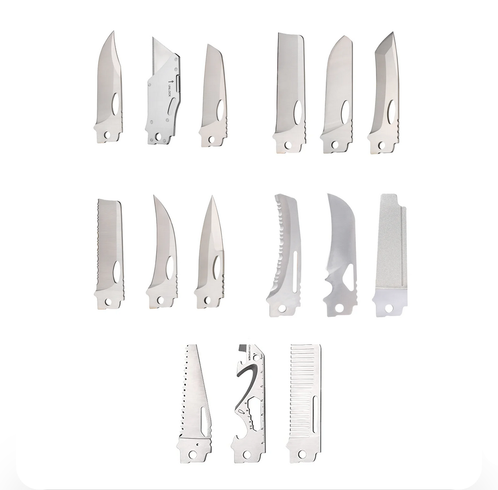 Roxon Replaceable Knife Blades - Color: Plateado