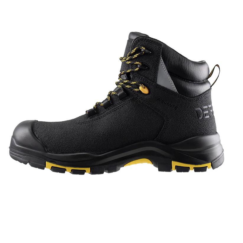 Zapato Seguridad Botin New Montego Antiacido DEF909 - Color: Negro