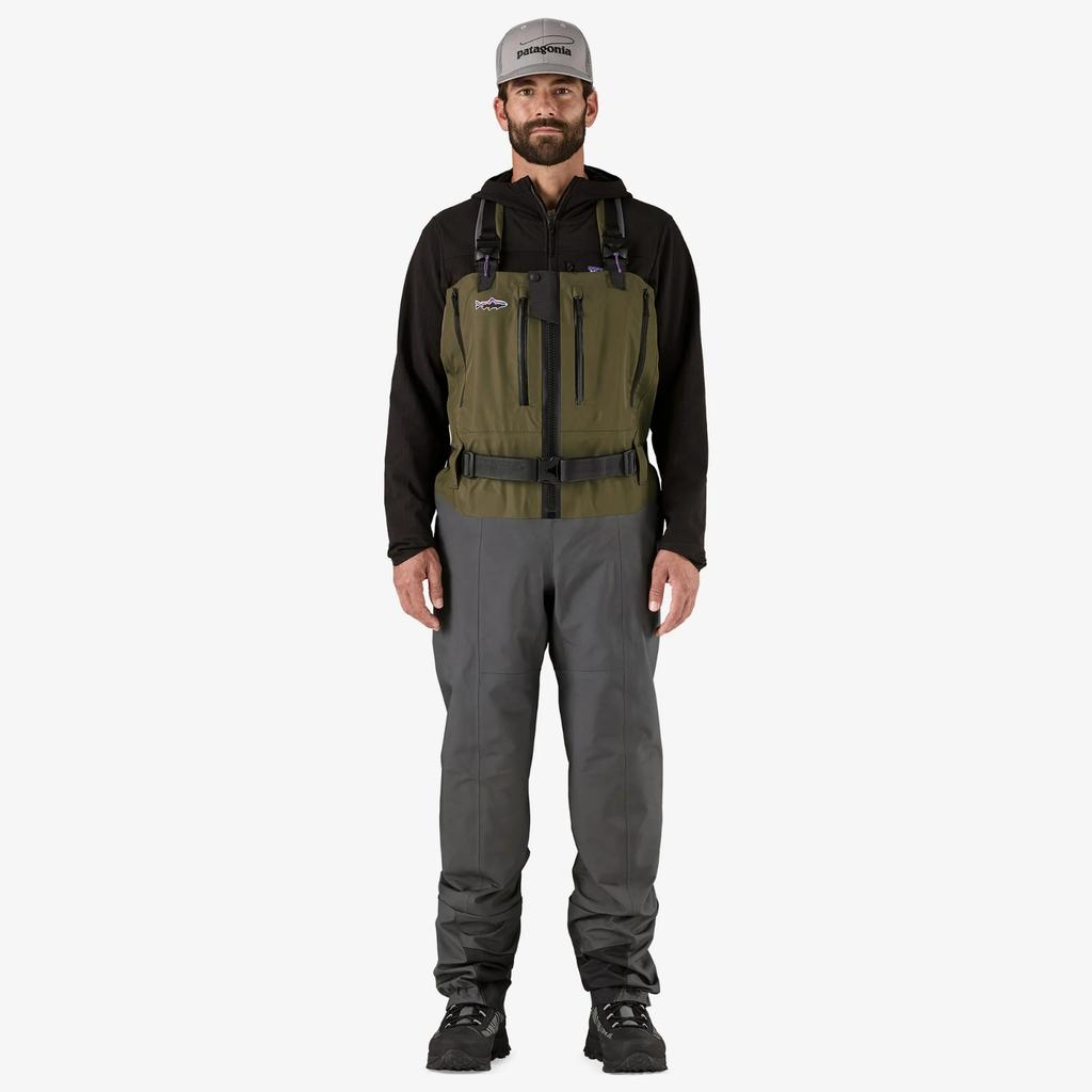 Miniatura Wader Hombre Swiftcurrent® Expedition Zip-Front - Color: Verde