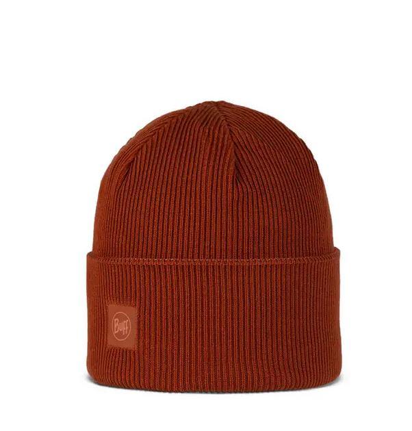 Gorro Tejido Crossknit  - Color: Naranja Oscuro