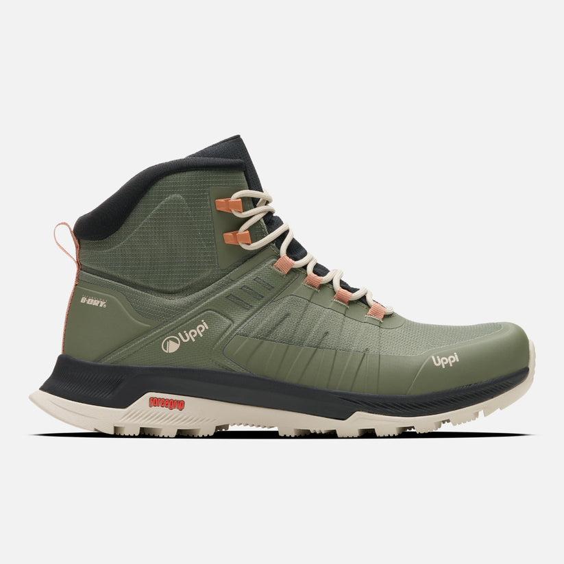 Miniatura Zapatilla Mujer Vulcano Iron Stone Mid B-Dry - Color: Verde Musgo