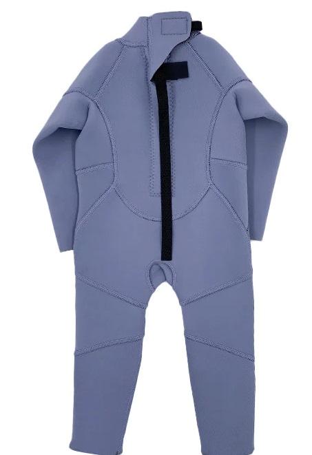 Traje De Niño Cub Flatlock Steamer 20MM - Color: Azul