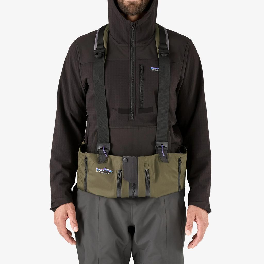 Miniatura Wader Hombre Swiftcurrent® Expedition Zip-Front - Color: Verde