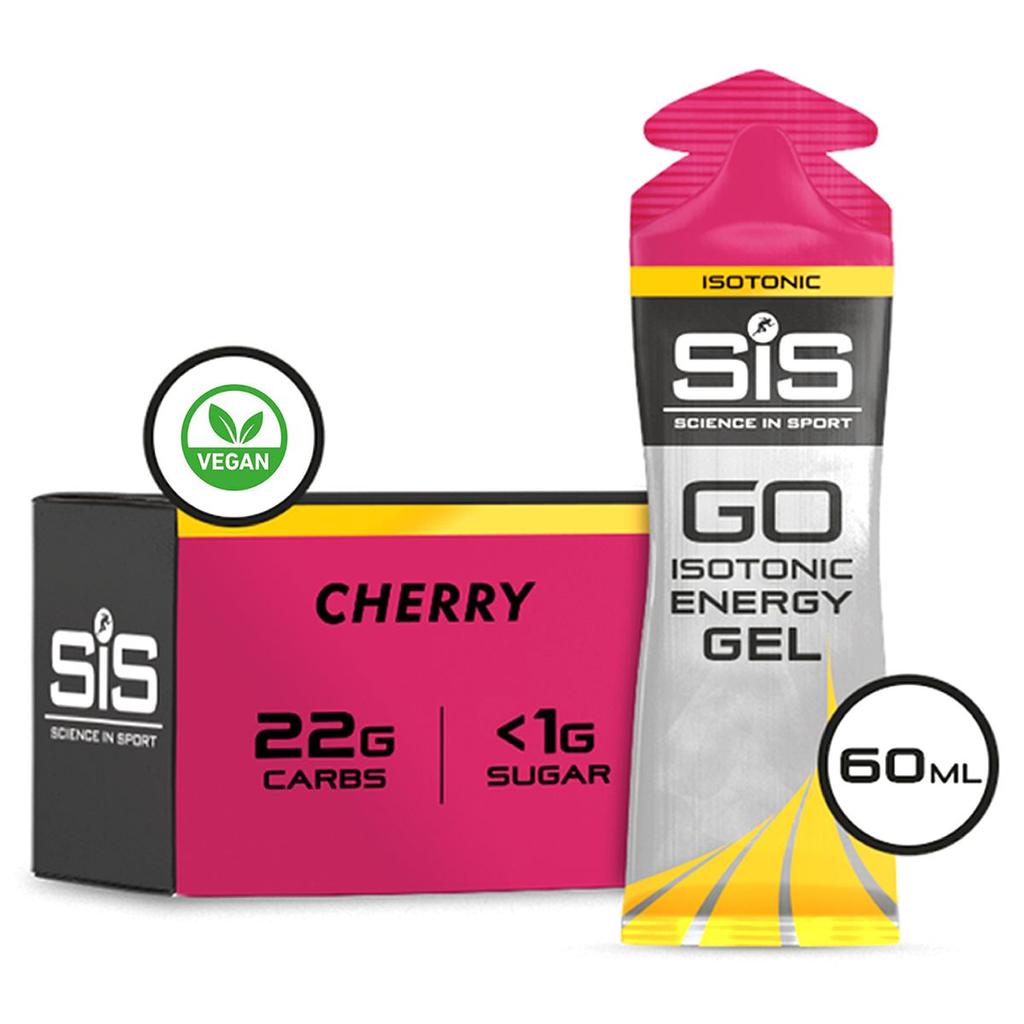 Miniatura Caja Gel GO Isotónico 60ml 30U - Color: Cereza