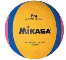 Balón Waterpolo W6000W Masculino - Color: azul/amarillo