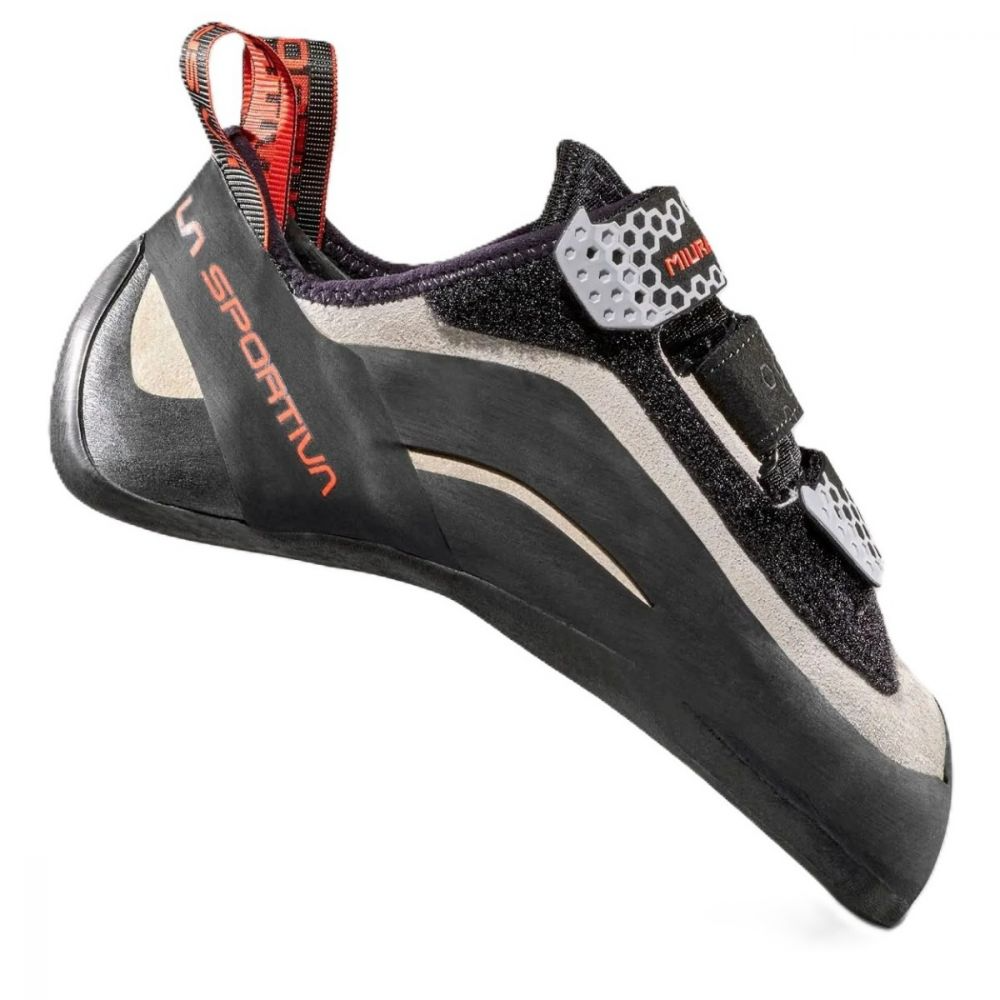 Zapatilla de Escalada Miura VS Mujer - Color: White/Cherry Tomato