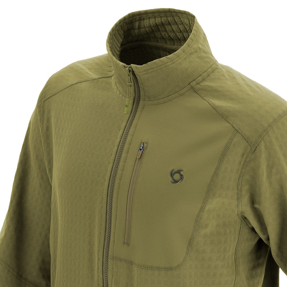 Miniatura Polar Grid Hombre Verde Oliva - Color: Verde Oliva