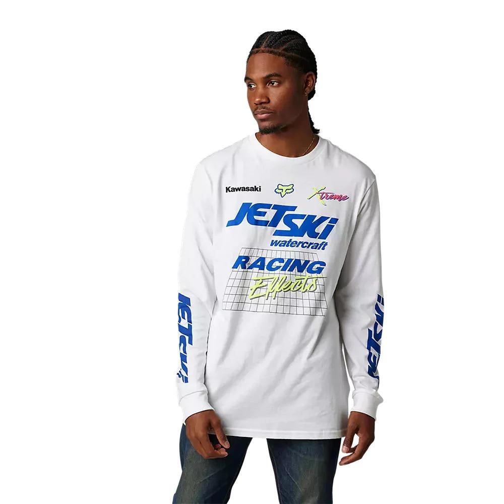 Polera Lifestyle Manga Larga Kawasaki Wet 'N' Wild  -