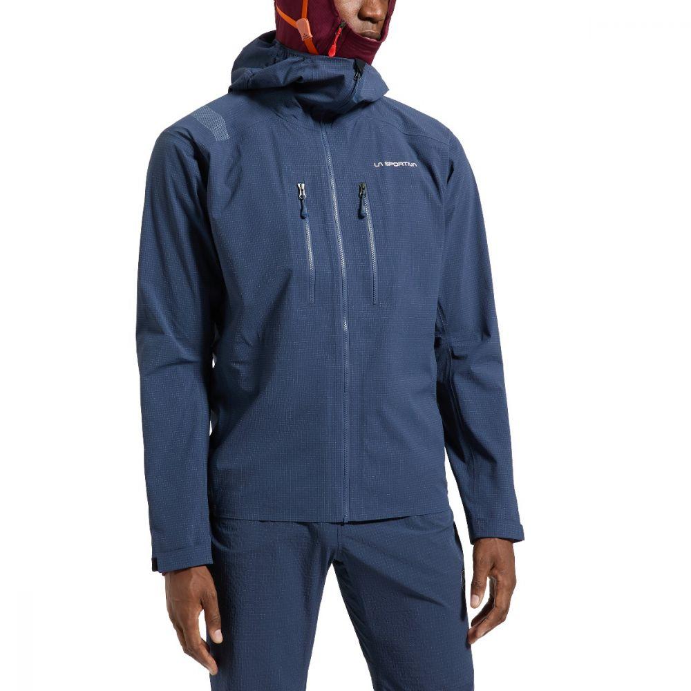 Miniatura Buzo Helixir Shell JKT Hombre  - Color: Night Sky/Chalk