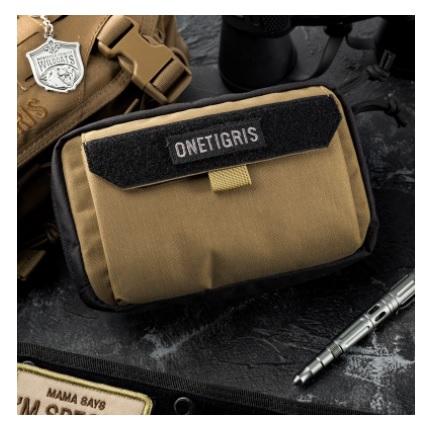 Miniatura Bolso Pouch Horizontal Molle EDC - Color: Cafe