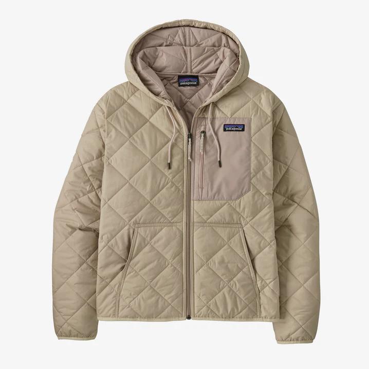 Chaqueta Mujer con Capucha Diamond Quilted Bomber Hoody