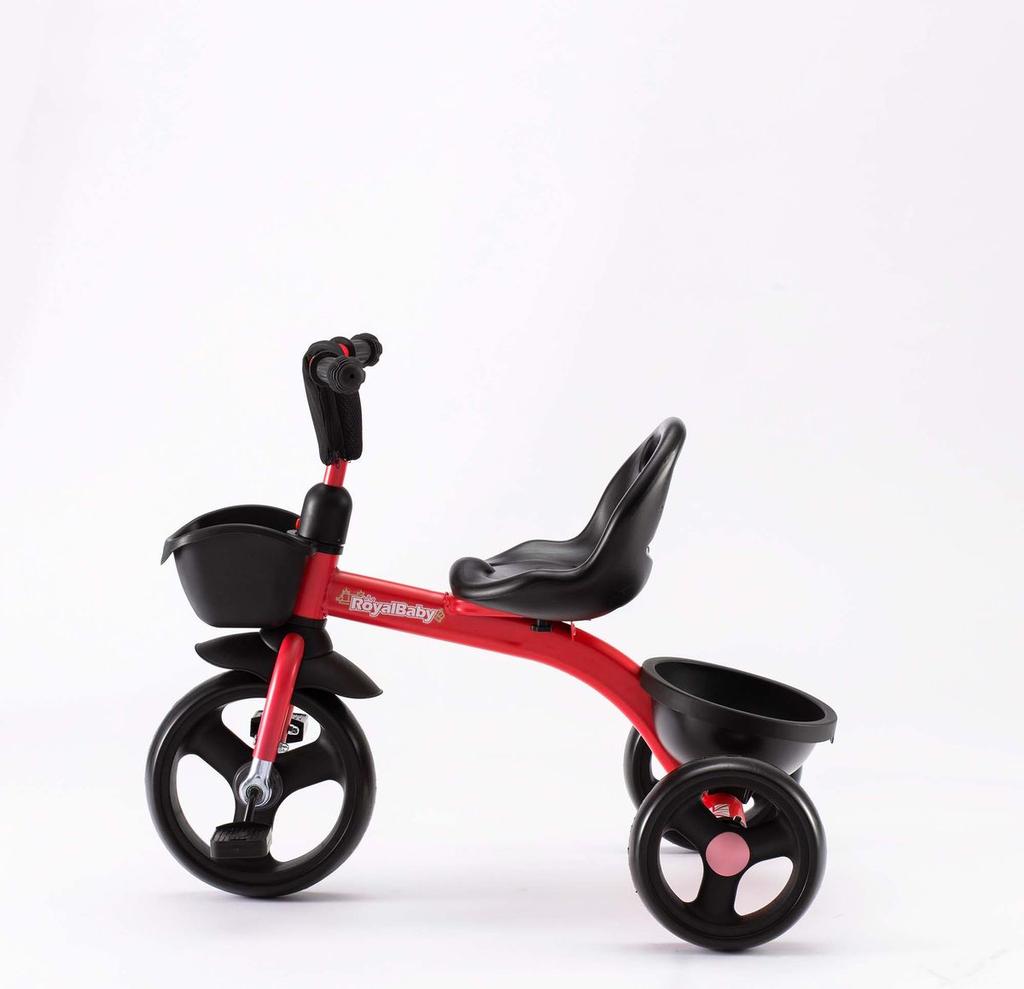 Triciclo Basic - Color: Rojo