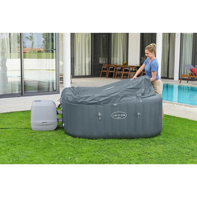 Miniatura Hot Tub Jacuzzi Inflable Hawaii Hidromasaje 6 Pers  -