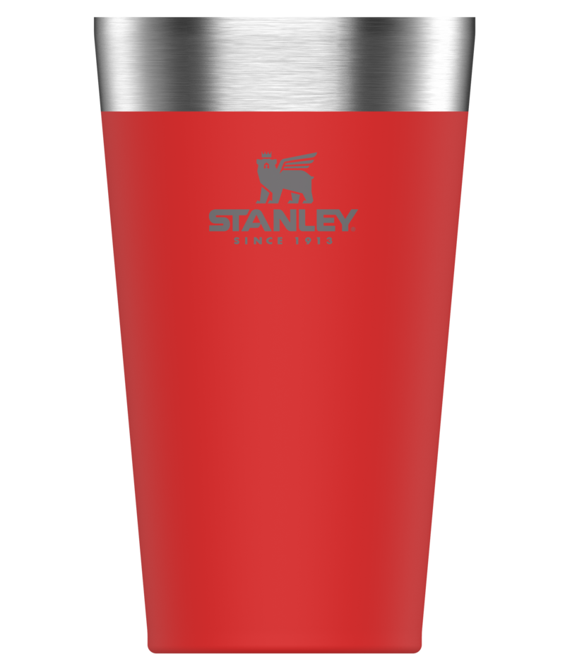 Vaso Adventure Stacking Vacuum Pint 473ml - Color: Rojo