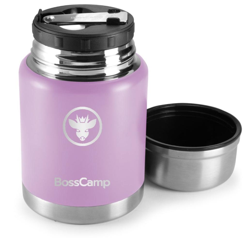 Termo Comida 500 ml Acero Inoxidable Bolso Cuchara