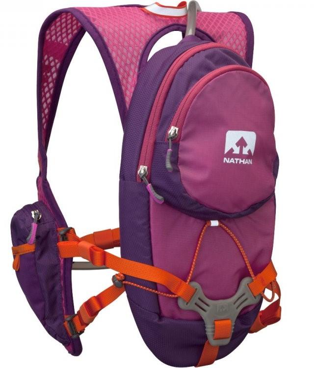 Mochila Intensity Hidratación Running Mujer - Color: Fucsia-Morado
