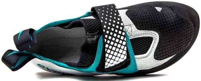 Miniatura Zapatilla Escalada Mujer Zenist - Color: White-Teal-Black