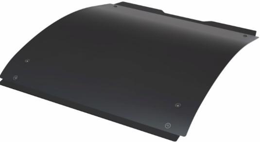 Repuesto K-Roof, al, rzn, blk -