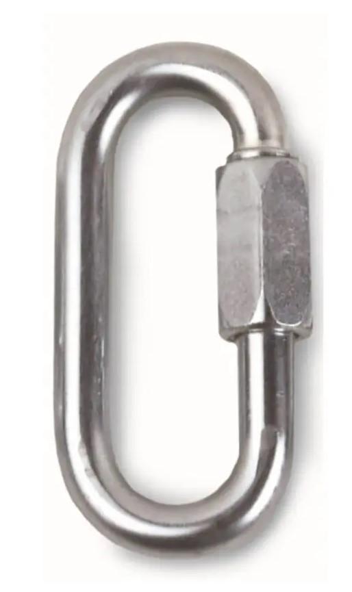 Maillon Standard Acero Zincado Rapide Long 10mm - Color: Plateado, Formato: 10 mm