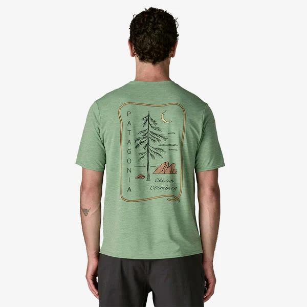 Miniatura Polera Hombre Capilene® Cool Daily Graphic Shirt - Lands - Color: Verde