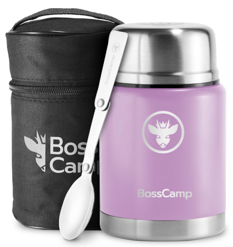 Miniatura Termo Comida 500 ml Acero Inoxidable Bolso Cuchara -