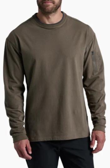 Miniatura Polerón Kommando Crew LS - Color: Marrón