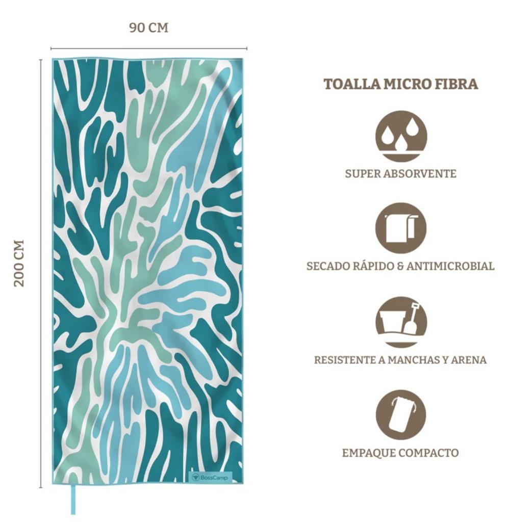 Miniatura Toalla Playa Microfibra Grande XL Concón (90 x 200) -