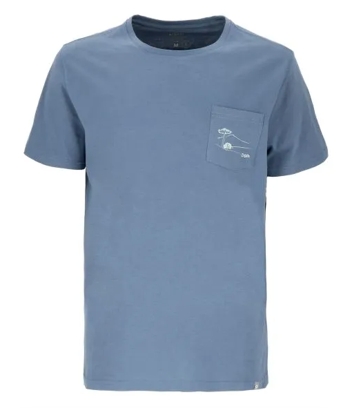 Miniatura Polera Conguillio Hombre - Color: Celeste
