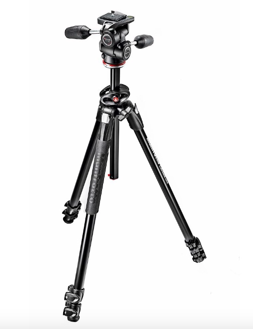 Kit De Trípode Para Camara Doble 290 Con Rótula De 3 Vías 804 -