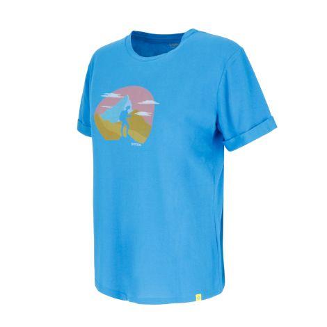 Polera Manga Corta Hiking Women - Color: Blue