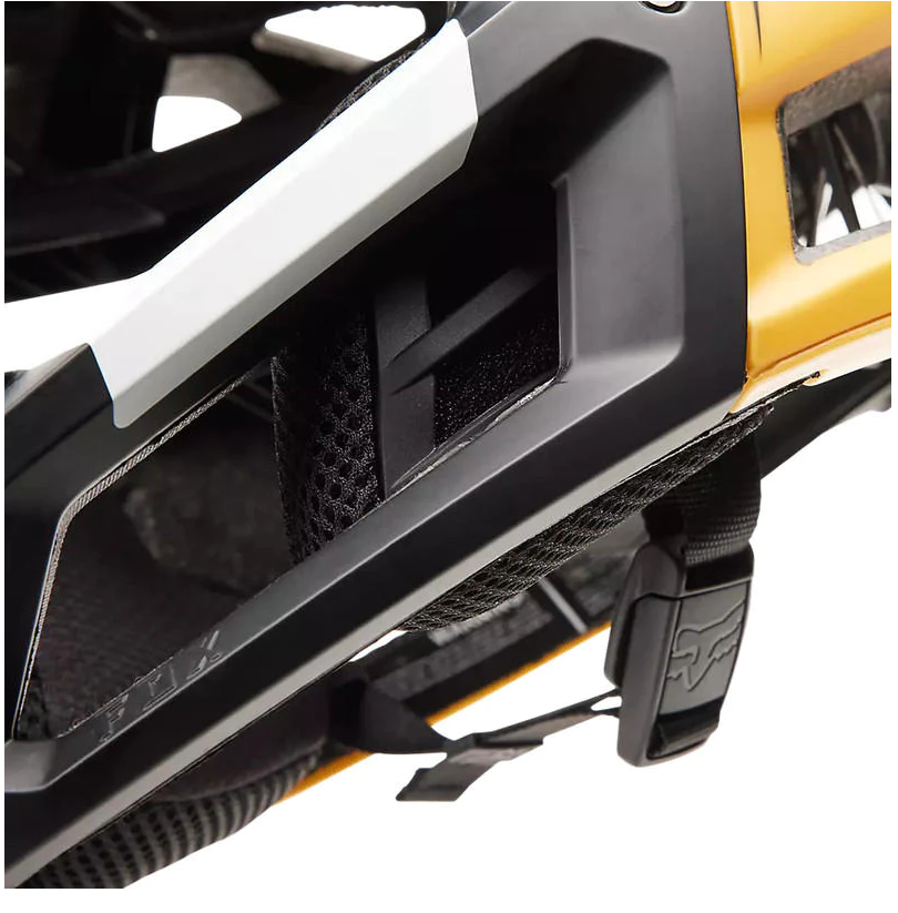 Miniatura Casco Bicicleta Proframe RS Racik - Color: Blanco-Amarillo