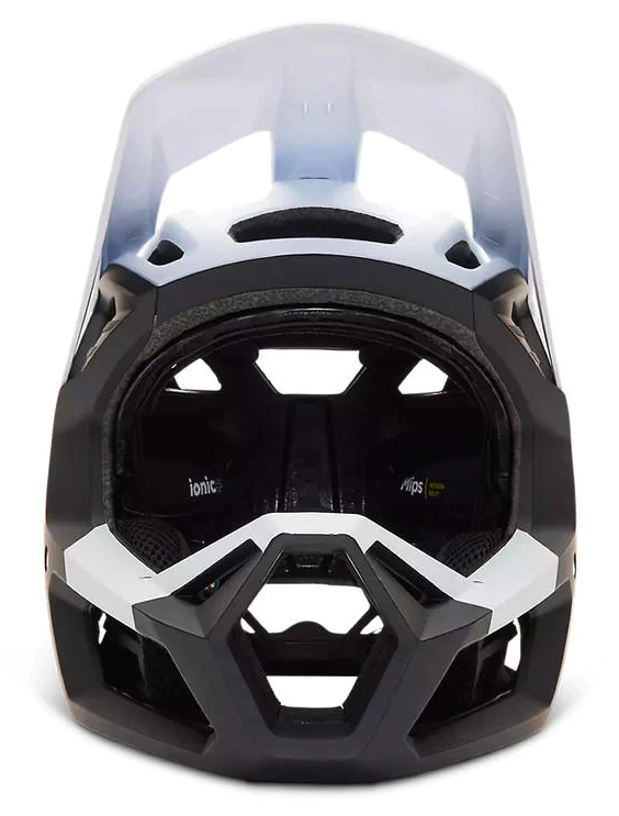 Miniatura Casco Bicicleta Proframe RS Racik - Color: Blanco-Amarillo