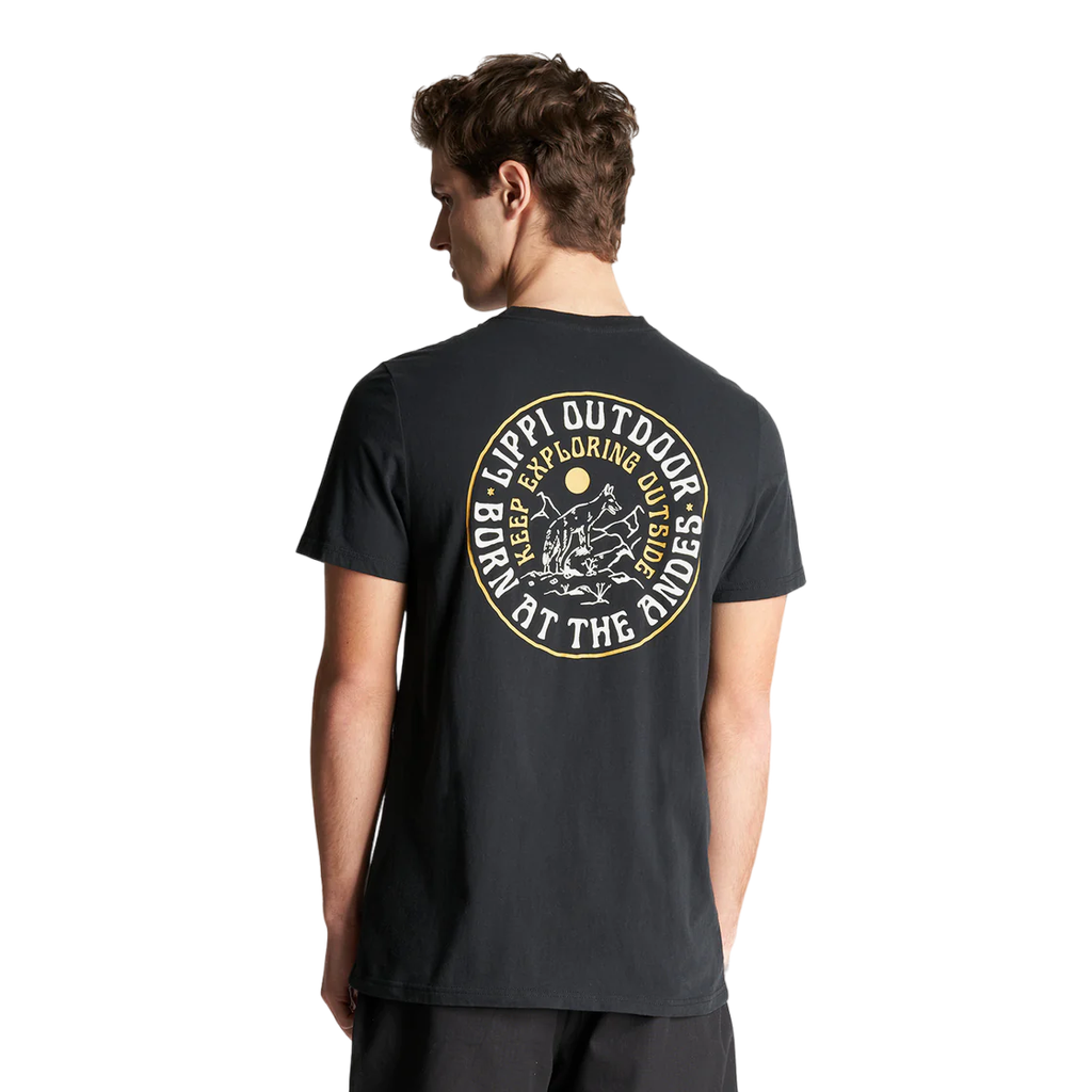 Polera Hombre Keep Exploring T-Shirt - Color: Negro