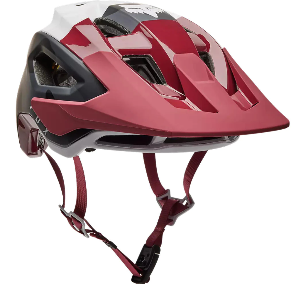 Miniatura Casco Bicicleta Speedframe Pro Camo - Color: Negro-Rojo
