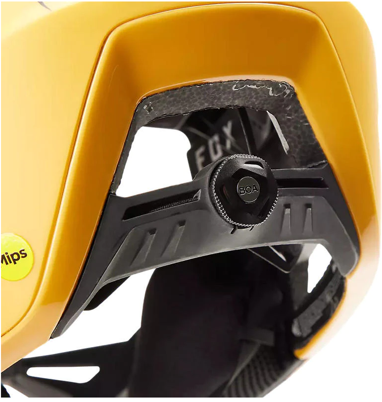 Miniatura Casco Bicicleta Proframe RS Racik - Color: Blanco-Amarillo