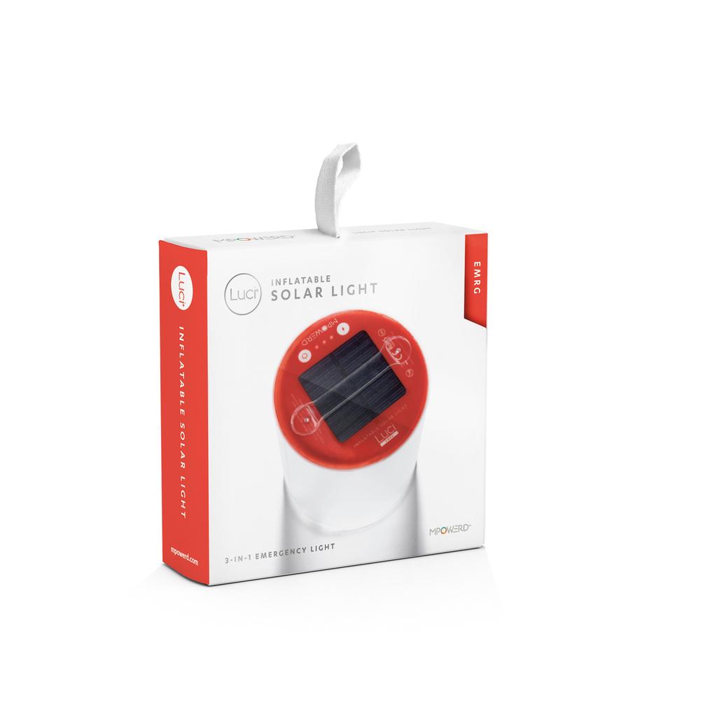 Miniatura Linterna Solar Inflable EMRG -