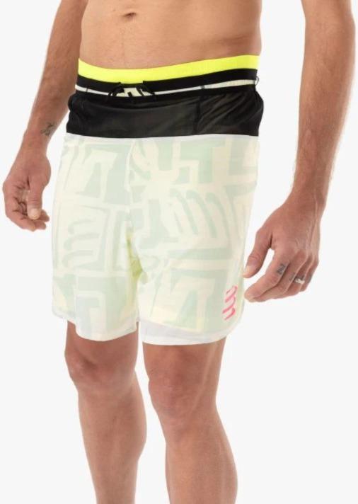 Miniatura Short Trail Racing 2-In-1 Short M - Color: Gris-Negro-Amarillo