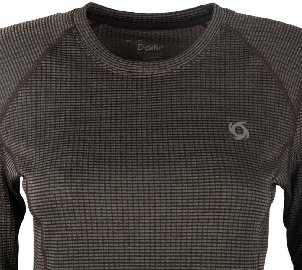 Miniatura Camiseta Primera Capa Heat Mujer  - Color: Gris Oscuro