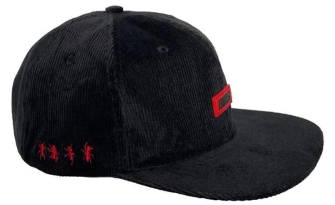 Gorra Cap Superior Corduroy 2021 - Color: Black Red