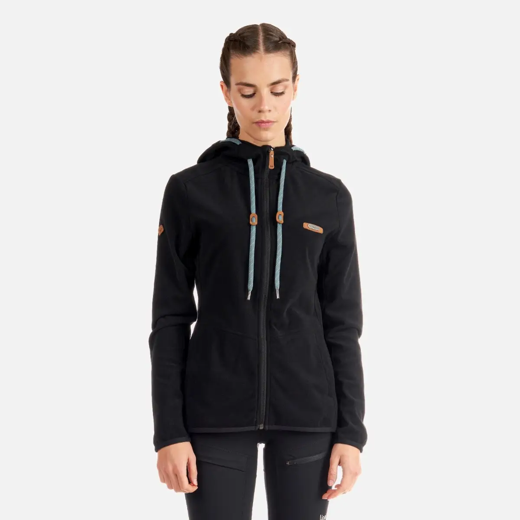 Miniatura Poleron Mujer Stripes Nano-F Full Zip Hoody I21 -