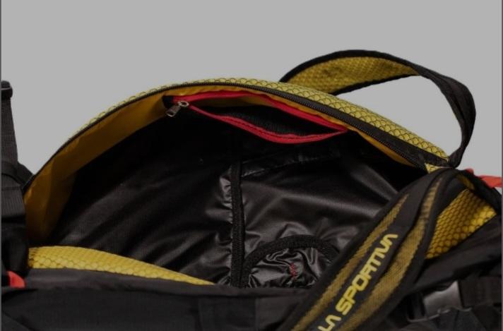 Miniatura Alpine Backpack - Color: Black/ Yellow