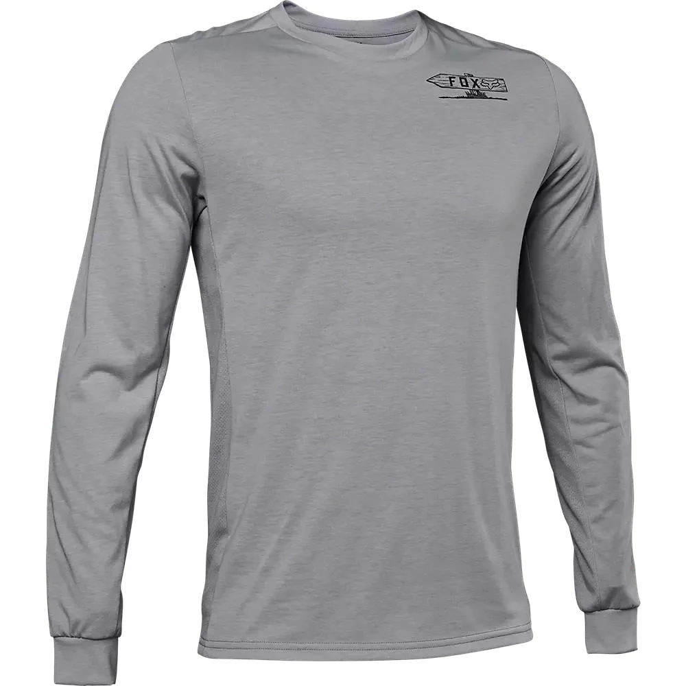 Polera Bicicleta Ranger Drireleas Manga LargaHombre - Color: Gris