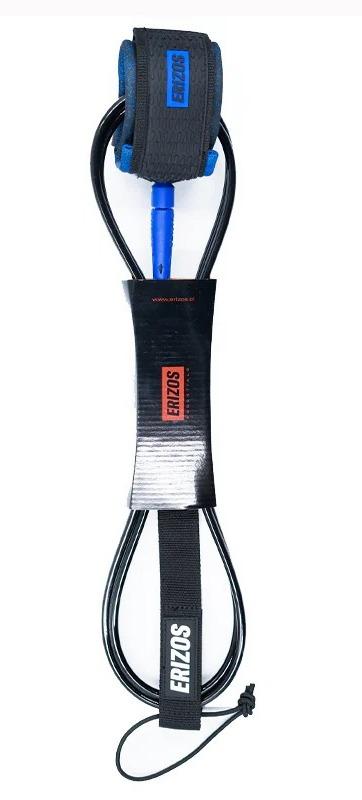 Cuerda Leash Surf Original 7MM - Color: Black Royal Blue