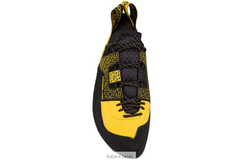 Katana Laces - Color: Amarillo/Negro