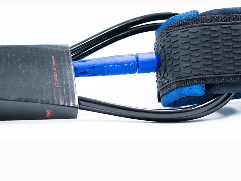 Cuerda Leash Surf Original 7MM - Color: Black Royal Blue