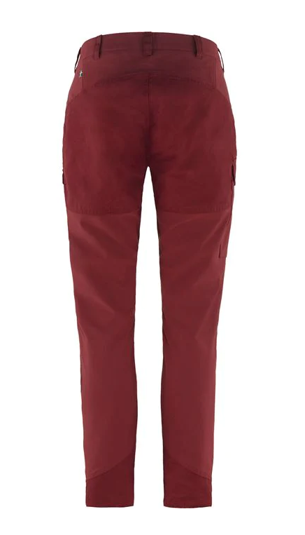 Miniatura Pantalón Mujer Nikka Curved Regular - Color: Burdeo